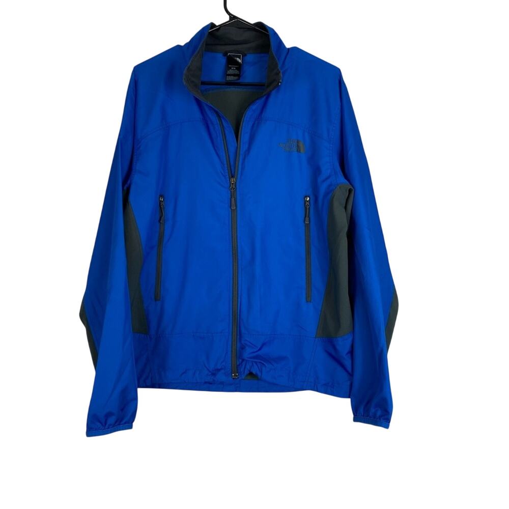 The North Face Lightweight Jacket Medium Blue Gray Full Zip Gorpcore